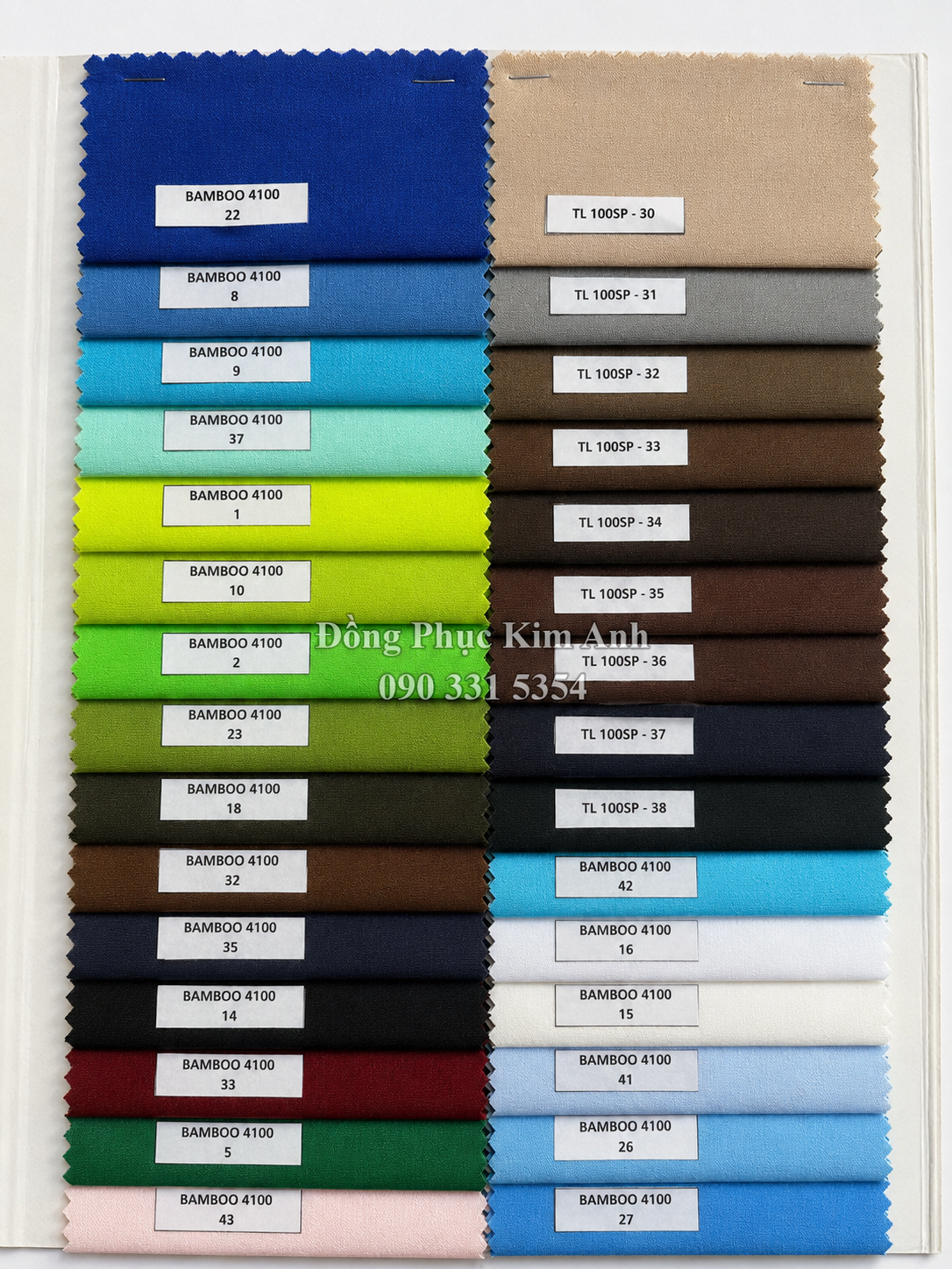 Bảng màu đồng phục (25)